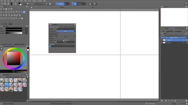 Krita tutorial: How to paint in symmetry смотреть онлайн