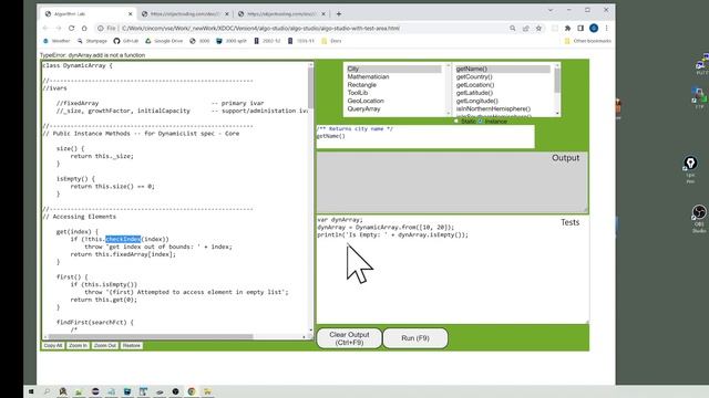 dsa dynamic array challenge смотреть онлайн