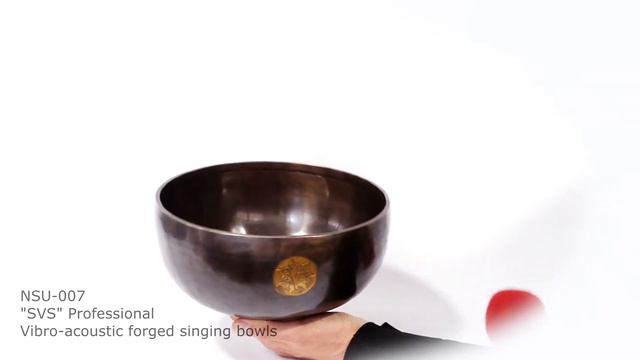 Professional Vibro Acoustic Singing Bowls SVS NSU 007 / Купить поющую чашу