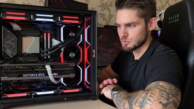 САМАЯ КРАСИВАЯ ИГРОВАЯ СБОРКА RTX 4090 + 13700K! РАЗГОН В 2023 ГОДУ НУЖЕН?