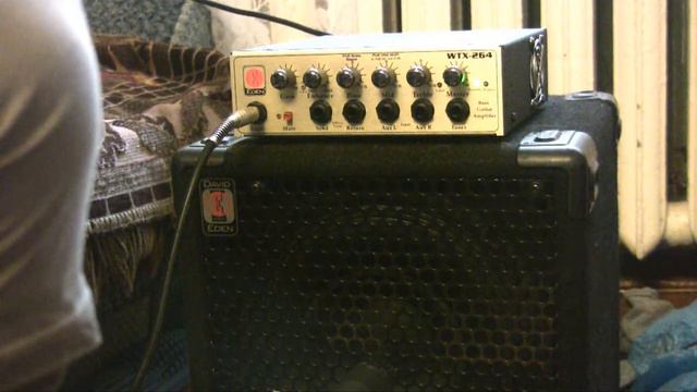 fendowsky jazz-bass thru Eden WTX-264+shure sm57 смотреть онлайн
