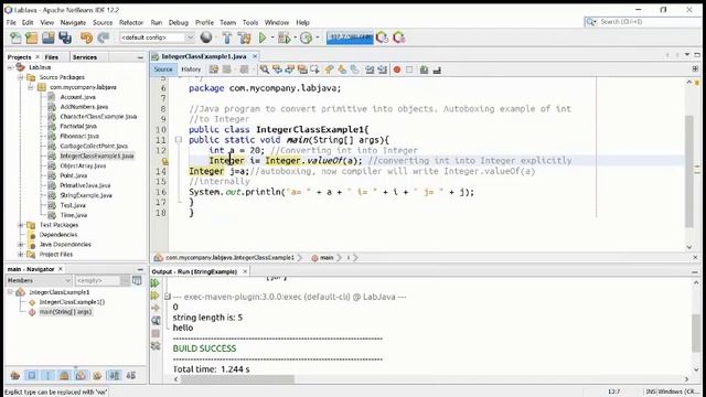 Java Primitive - Object - data types - programs смотреть онлайн