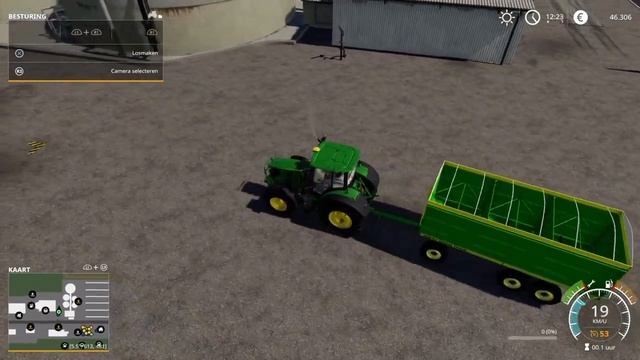 Brent Grain Train 1000 - Farming Simulator 19 Mod Review смотреть онлайн