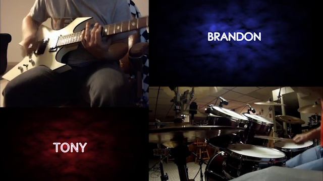 Never Too Late - Three Days Grace- Guitar/Drum Cover смотреть онлайн