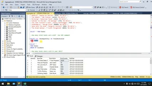 How to use Aggregates in SQL Server смотреть онлайн