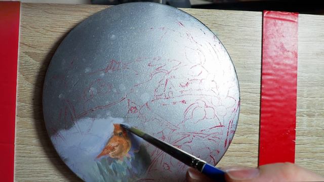 Работа художника. Как это выглядит со стороны 🤔 смотреть онлайн