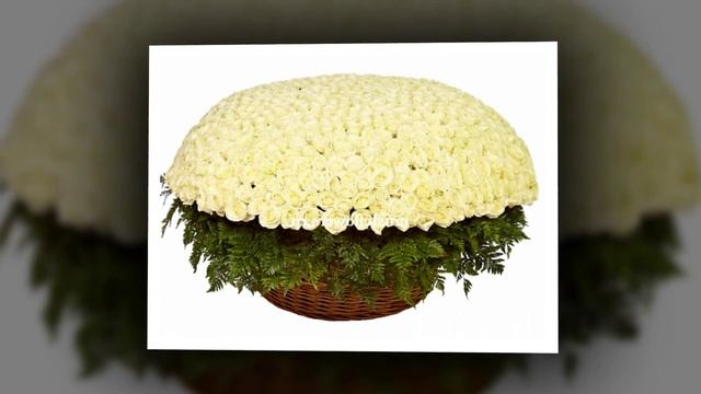 БУКЕТ ИЗ БЕЛЫХ РОЗ!