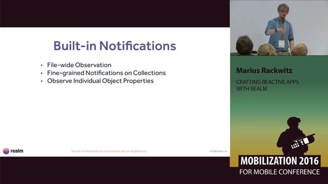 Crafting Reactive Apps with Realm - Marius Rackwitz смотреть онлайн