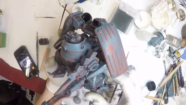 Kallamity 1/35 PINKMAN-from sketch to painted model- смотреть онлайн