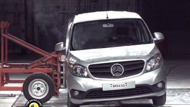 Euro NCAP | Mercedes Benz CITAN Kombi | 2013 | Crash test смотреть онлайн