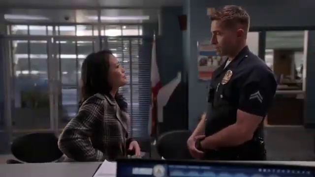 Tim cover for Angela from her friend scene - The Rookie season 3 episode 10 смотреть онлайн