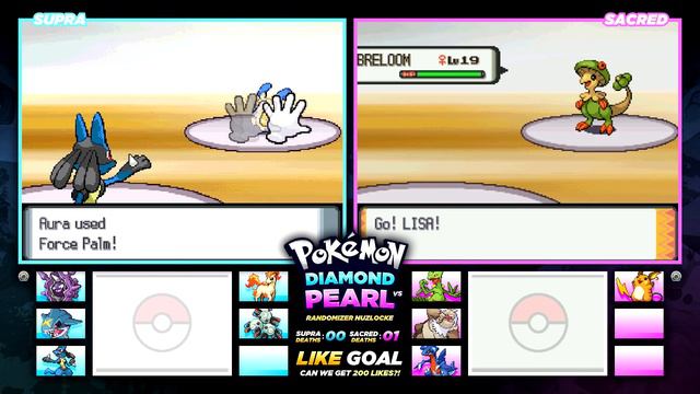 BODIED BY GARDENIA! - Pokémon Diamond & Pearl Randomizer Nuzlocke VERSUS w/ Sacred! Episode #04 смотреть онлайн