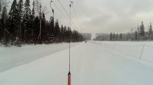 Сноуборд. Гора Белая январь 2017