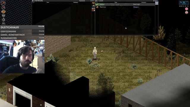 Wall Building - Project Zomboid [Part 10] - Twitch VODs смотреть онлайн