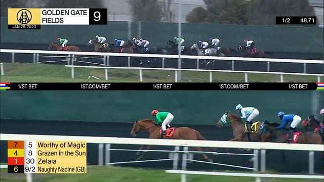 Signorina Merisi Wins Race 9 on January 29, 2023 at Golden Gate Fields смотреть онлайн