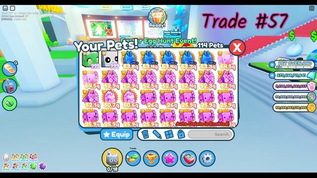 *1 Trillion Gems!* 'Road to 1T Gems #3' | Roblox Pet Simulator X | смотреть онлайн