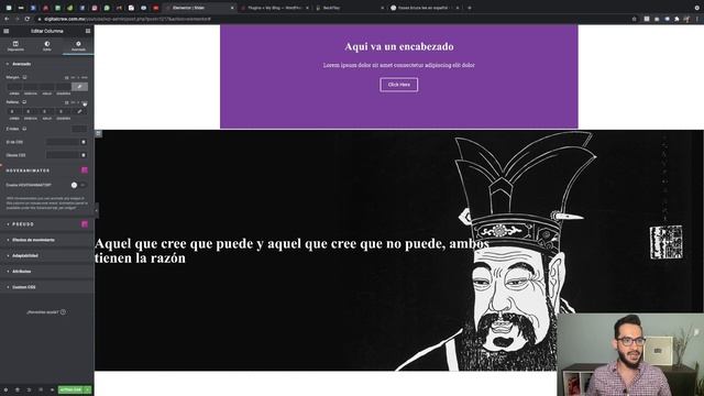 Carrusel/Slider/Banner giratorio con widgets personalizados - Elementor смотреть онлайн
