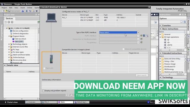 TIA Portal | Common interview test question: Push Button on off system explained смотреть онлайн