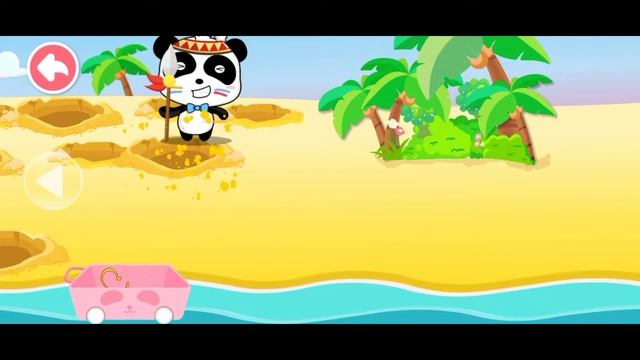 Baby Panda’s Treasure Island - Search for lost treasures in the sand | BabyBus Games For Kids смотреть онлайн