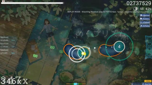 Illumina [asphyxia's extra] 98,69% FC w/ storyboard смотреть онлайн