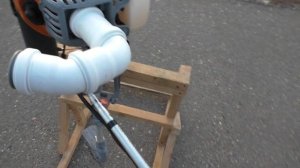 CARVER MHT-3.8S  Доработка. Глушитель впуска