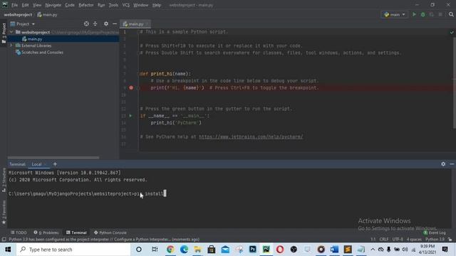 Install Django 3.0 & Pillow#2 смотреть онлайн