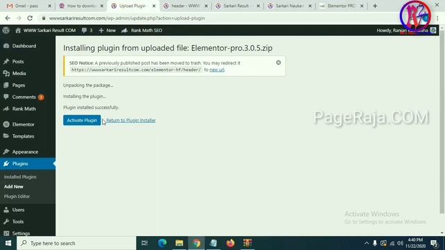 How to Create Custom Header With Elementor For Wordpress Website - Theme Settings - Ranjan Kushwaha смотреть онлайн