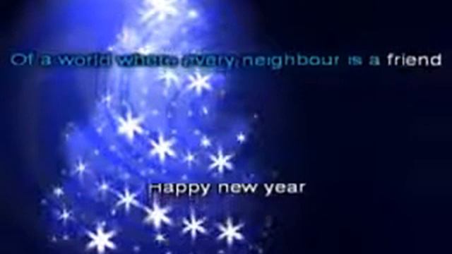 Abba Happy New Year karaoke