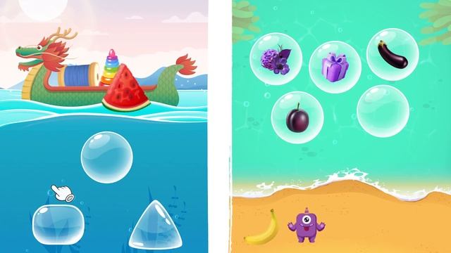 Baby games - Bubble pop game смотреть онлайн