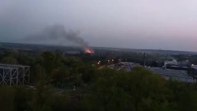 Пожар на Новожаново. 24 апреля 2019 смотреть онлайн