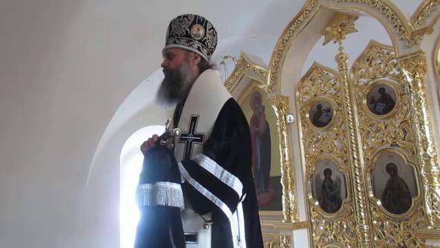 Слово Владыки Иосифа в храме Всех святых смотреть онлайн