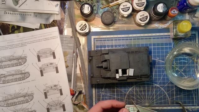 Сборка Stug III ausf B постройка диорамы. Часть 2 Пигменты,Декали,Смывка смотреть онлайн