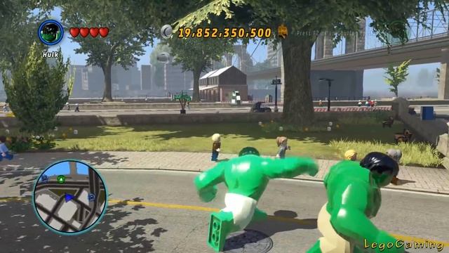 Hulk (Transformation) Vs Hulk (Transformation) - Lego Marvel Super Heroes Game смотреть онлайн