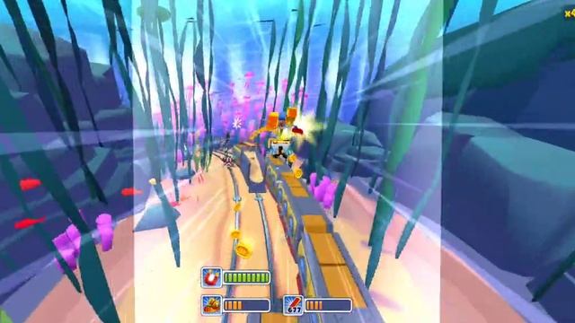 Subway surfers: обзор подводного обновления!???? смотреть онлайн