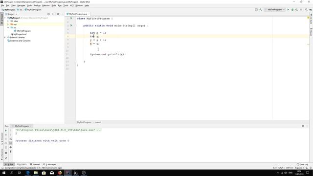 Java - урок 4.2 (Ввод данных с плавающей точкой, инкремент, дикремент и сокращенные операторы) смотреть онлайн