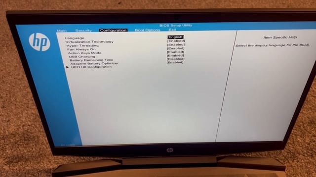 HP Pavilion Gaming 15-dk1007na - How To Enter Bios (UEFI) & Boot Menu смотреть онлайн