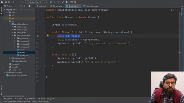 Lec18.3 - Inherit without Compromising Encapsulation смотреть онлайн