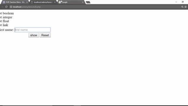 26- Form Handling – PHP Filters смотреть онлайн