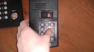 Домофон Метаком МК2003-ТМ4Е. Установка индивидуальных кодов