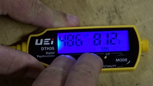 HVAC Tool Review | UEI DTH35 Psychrometer
