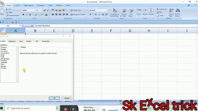 Formatting Mobile Numbers List Using Trick In Excel | How Show Correct Phone Number In Excel смотреть онлайн