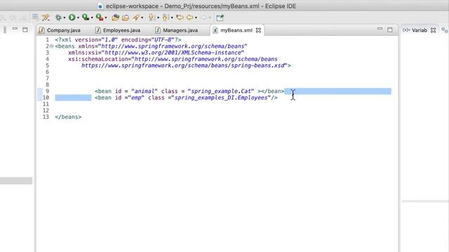Spring dependency injection | setter and constructor DI in spring framework смотреть онлайн