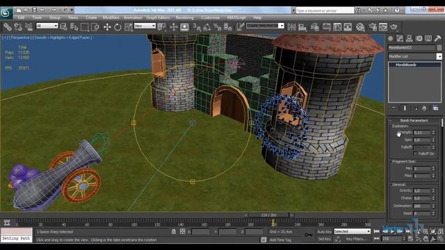 Создание и анимация сложного спецэффекта в 3d Max Часть 5 смотреть онлайн