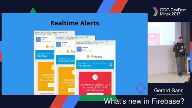 Whats new in Firebase, Gerard Sans Computer, Science Engineer & GDE смотреть онлайн