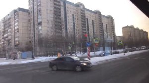 Автобус Санкт-Петербурга 8-148: ЛиАЗ-5293.60 б.3846 (ПА) по №135 (14.02.18)
