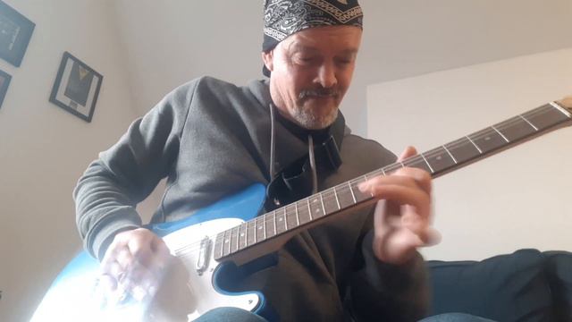 Ritchie Dave Porter playing Fender Squier Affinity series Lake Placid Blue Telecaster смотреть онлайн