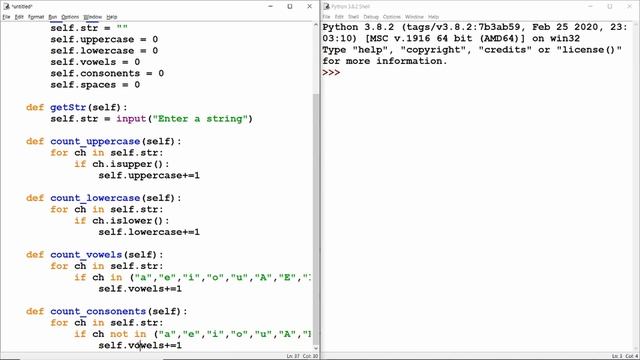Hands-on Experience #3 String manipulation | Python Classes and Objects смотреть онлайн