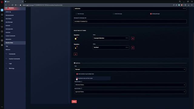 Dyno Bot Tutorials - How to use the Reaction Roles Module (NEW MODULE ALERT) смотреть онлайн