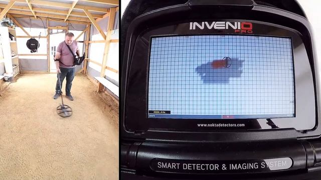 Invenio Dedektör - 45cm Çapında 8mm'lik Demirden Yapılmış Çemberin Tespiti смотреть онлайн