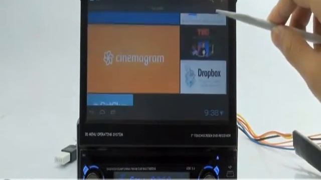 Магнитола 1DIN экран 7' GPS, 3G, bluetooth, Wifi смотреть онлайн